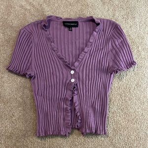 cotton candy LA crop top